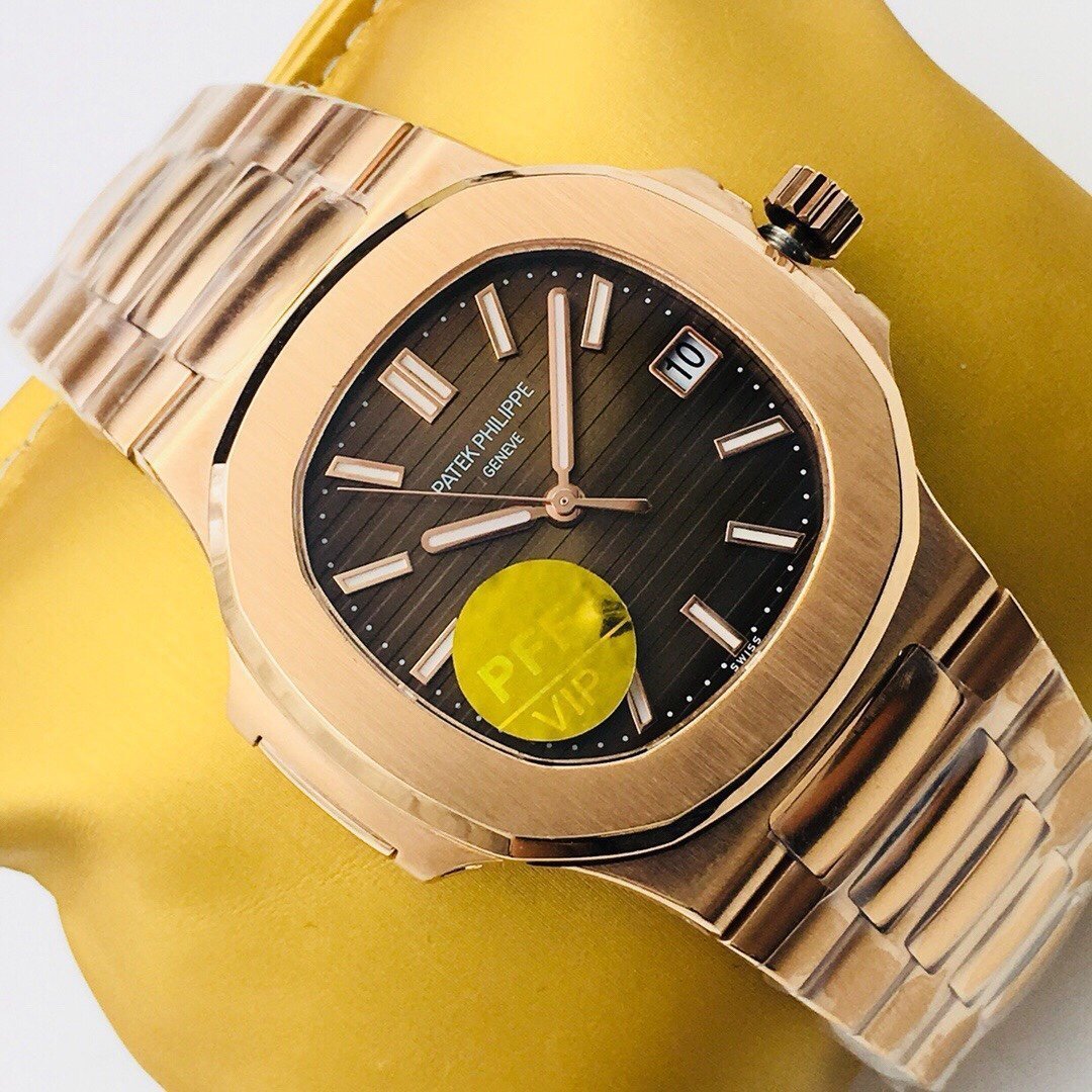 PATEK NAUTILUS 5711 ROSE GOLD BROWN DIAL