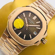 PATEK NAUTILUS 5711 ROSE GOLD BROWN DIAL