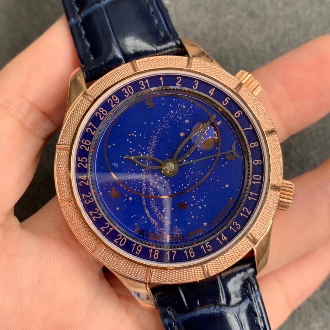 PATEK CELESTIAL GRAND COMPLICATIONS ROSE GOLD BLUE DIAL