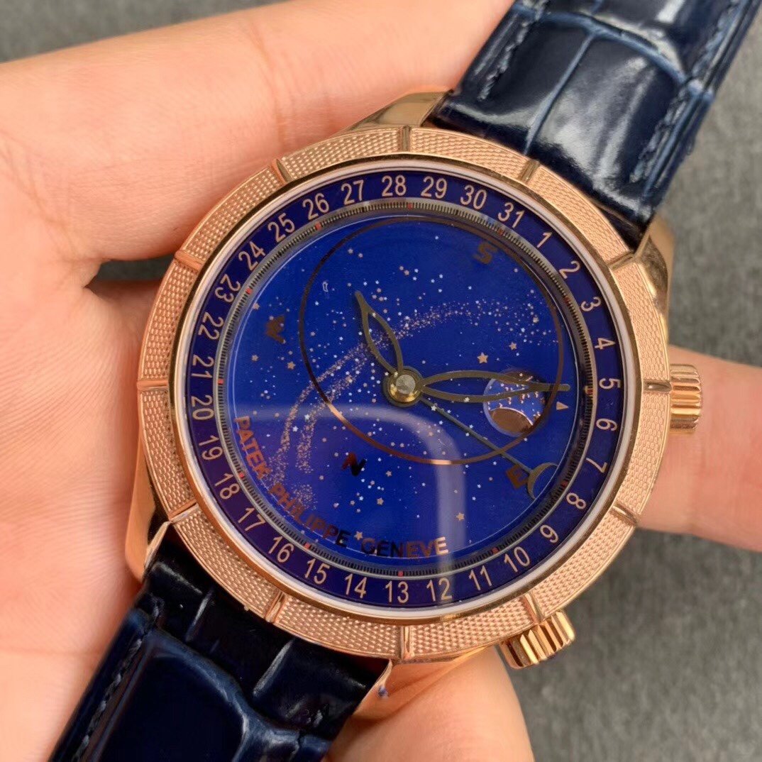 PATEK CELESTIAL GRAND COMPLICATIONS ROSE GOLD BLUE DIAL