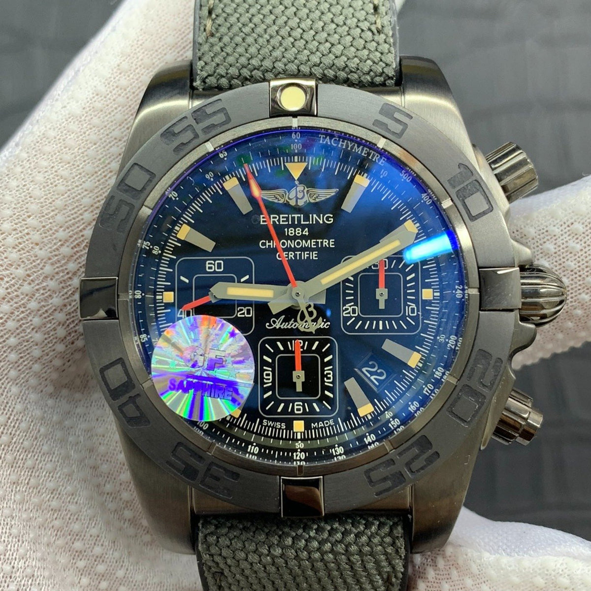 AVENGER BANDIT 45MM BLACK DIAL CHRONOGRAPH