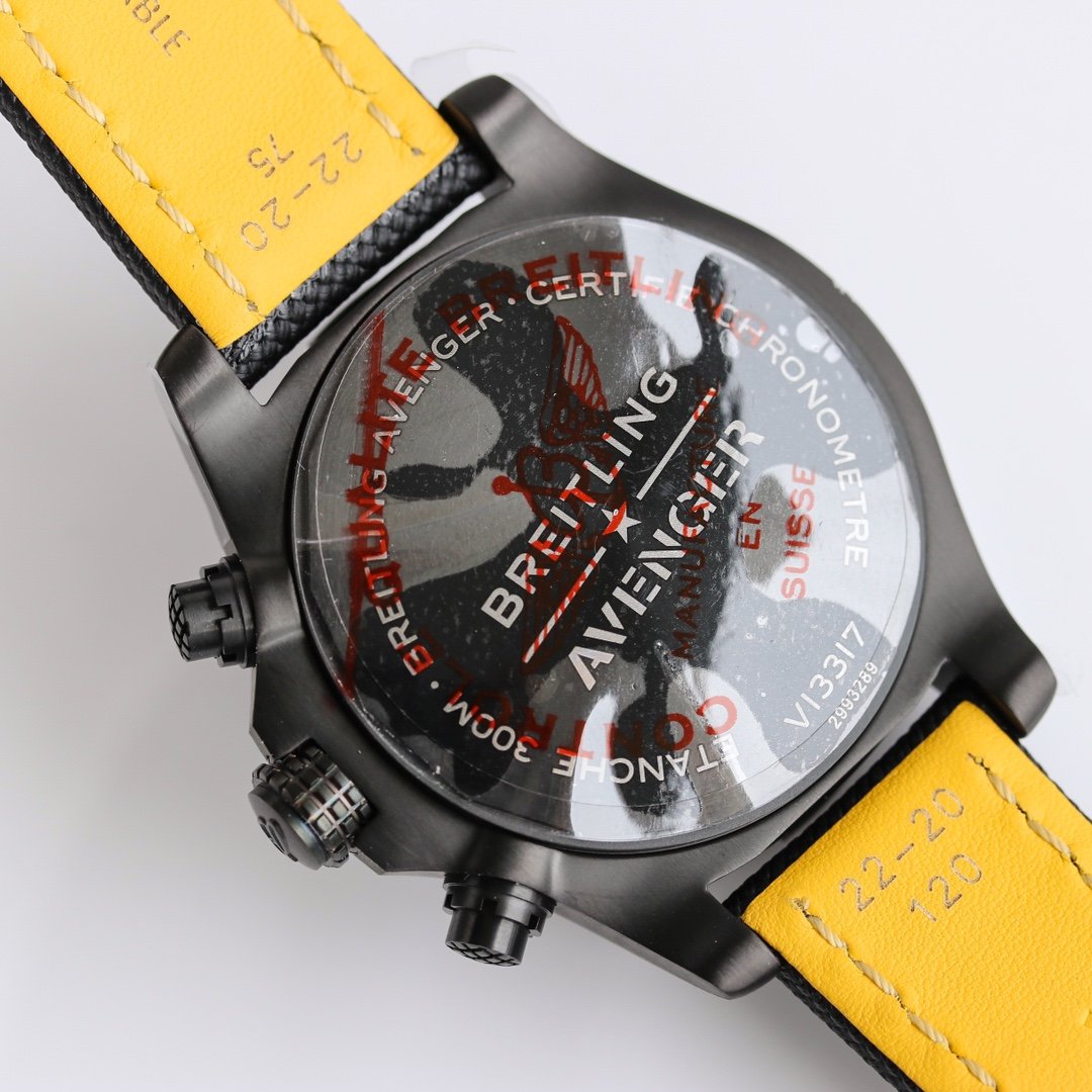 AVENGER 45MM CHRONOGRAPH NIGHT MISSION BLACK