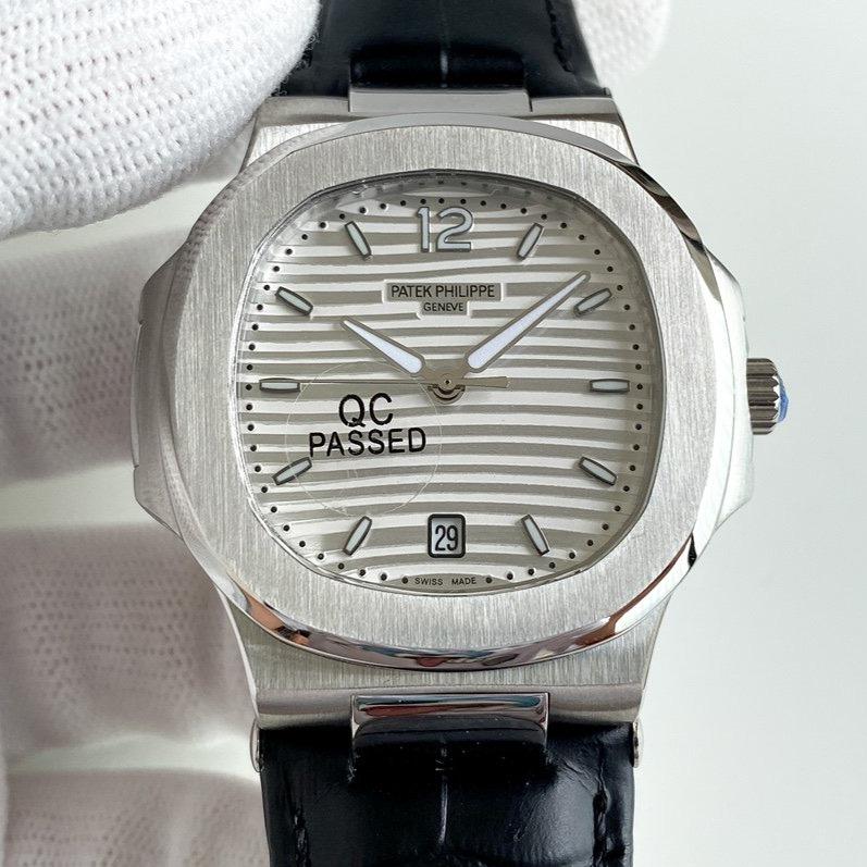 NAUTILUS STAINLESS STEEL 40MM WHITE DIAL