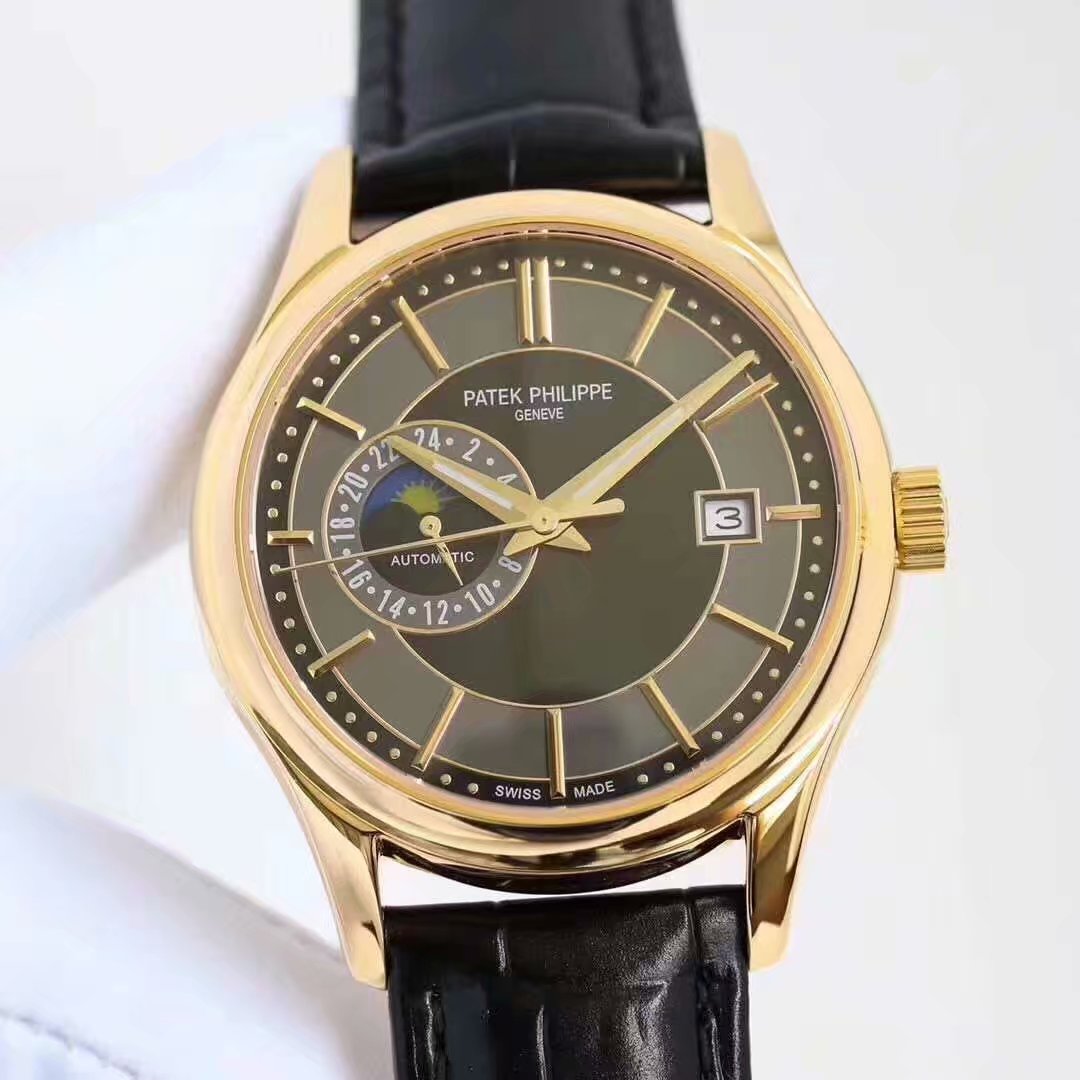 PATEK COMPLICATIONS MOONPHASE GOLD