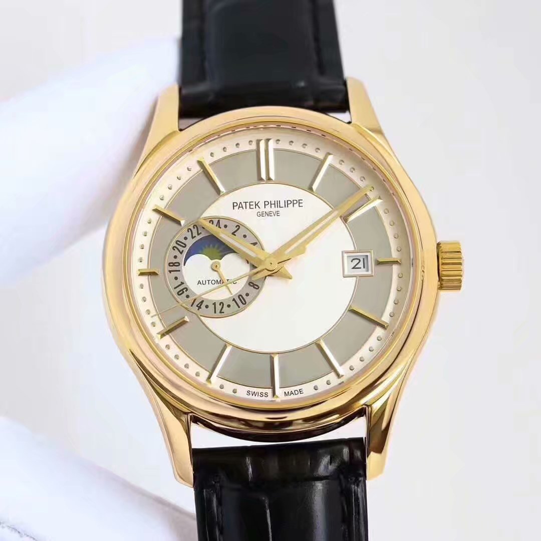 PATEK COMPLICATIONS MOONPHASE GOLD