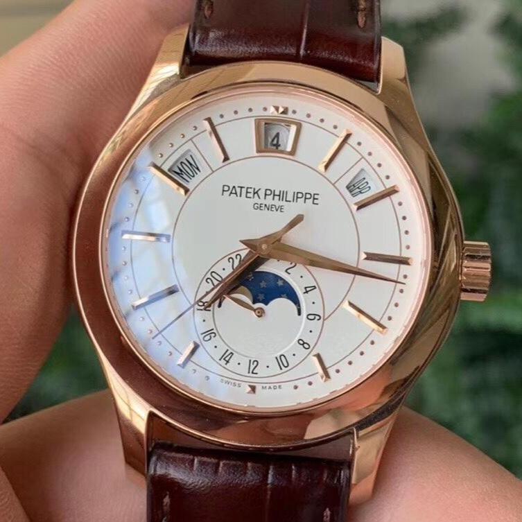 PATEK ANNUAL CALENDAR ROSE GOLD WHITE DIAL