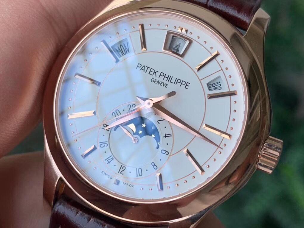 PATEK ANNUAL CALENDAR ROSE GOLD WHITE DIAL