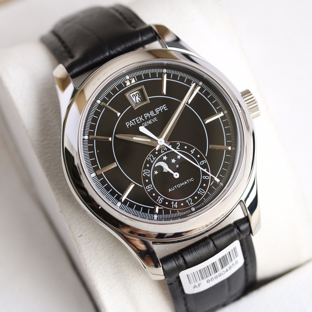 PATEK COMPLICATIONS MOONPHASE WHITE GOLD