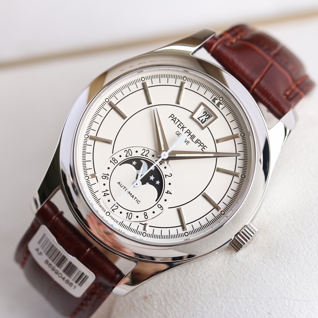 PATEK COMPLICATIONS MOONPHASE WHITE GOLD