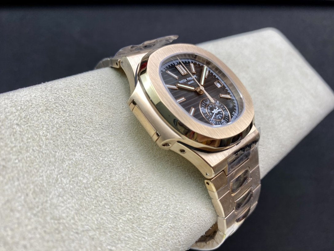 PATEK NAUTILUS 5980/1AR-001 CHRONOGRAPH BLUE DIAL