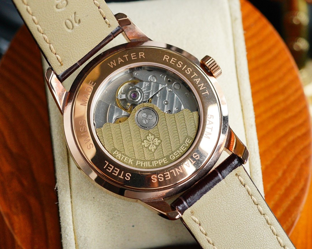 PATEK CALATRAVA 40MM WHITE DIAL DIAMOND NUMERALS