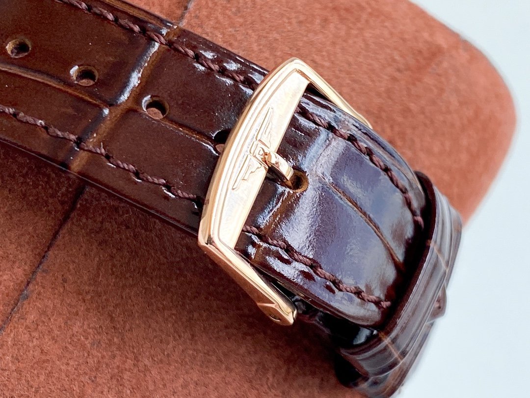LONGINES 40MM ROSE GOLD DAY-DATE LEATHER