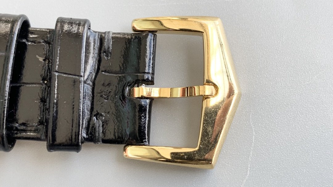 PATEK CALATRAVA 40 GOLD CASE BLACK DIAL