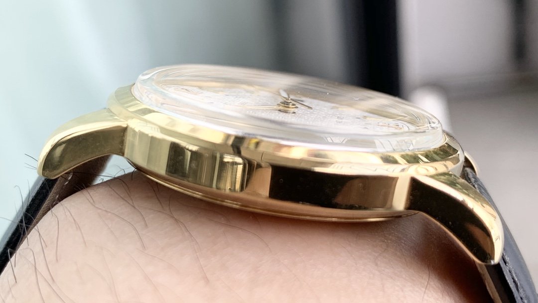 PATEK CALATRAVA 40 GOLD CASE WHITE DIAL