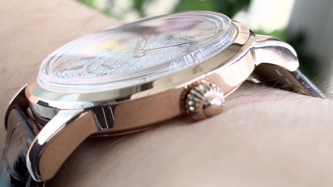 PATEK CALATRAVA 40 ROSE GOLD CASE WHITE DIAL