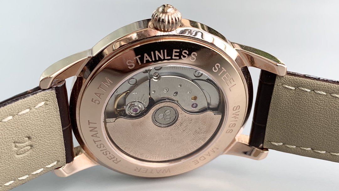 PATEK CALATRAVA 40 ROSE GOLD CASE WHITE DIAL