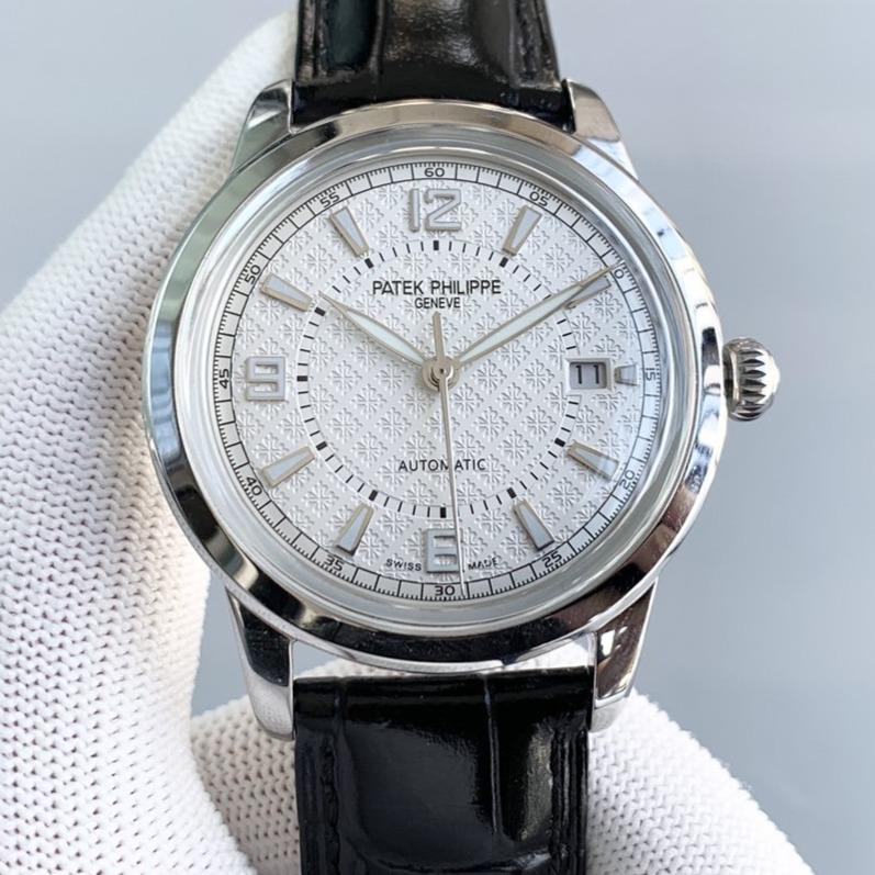 PATEK CALATRAVA 40 STEEL CASE WHITE DIAL
