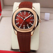 AQUANAUT ROSE GOLD 5167R RED DIAL