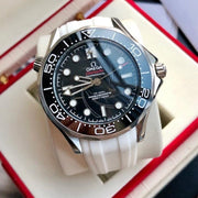 SEAMASTER DIVER 300M CO-AXIAL 42MM 007 WHITE RUBBER