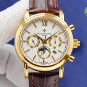 PATEK COMPLICATIONS ANNUAL CALENDAR MOONPHASE 42MM