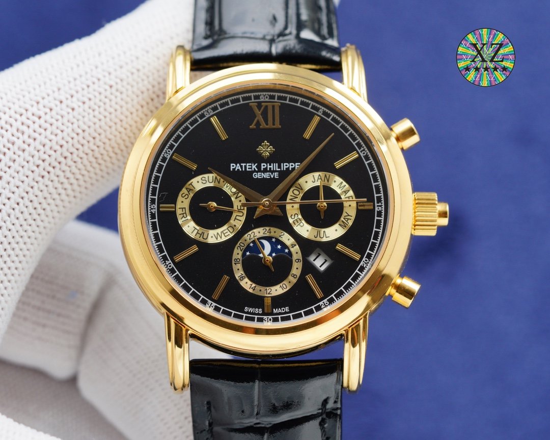 PATEK COMPLICATIONS ANNUAL CALENDAR MOONPHASE 42MM