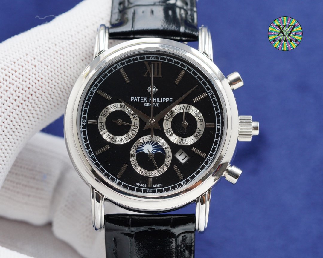 PATEK COMPLICATIONS ANNUAL CALENDAR MOONPHASE 42MM