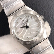 CONSTELLATION 27MM QUARTZ STEEL CASE MOP DIAL