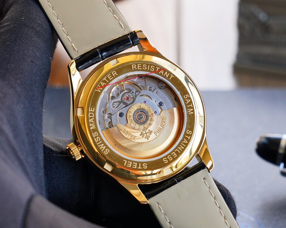 PATEK CALATRAVA 40 GOLD CASE MOONPHASE