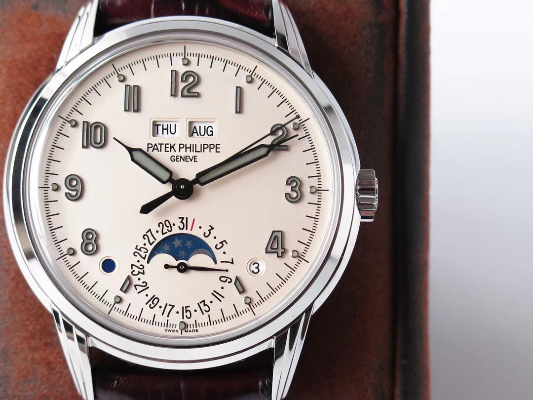 PATEK ANNUAL CALENDAR 5320G-001 CREAM DIAL