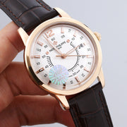 PATEK CALATRAVA 40MM DATE WHITE DIAL