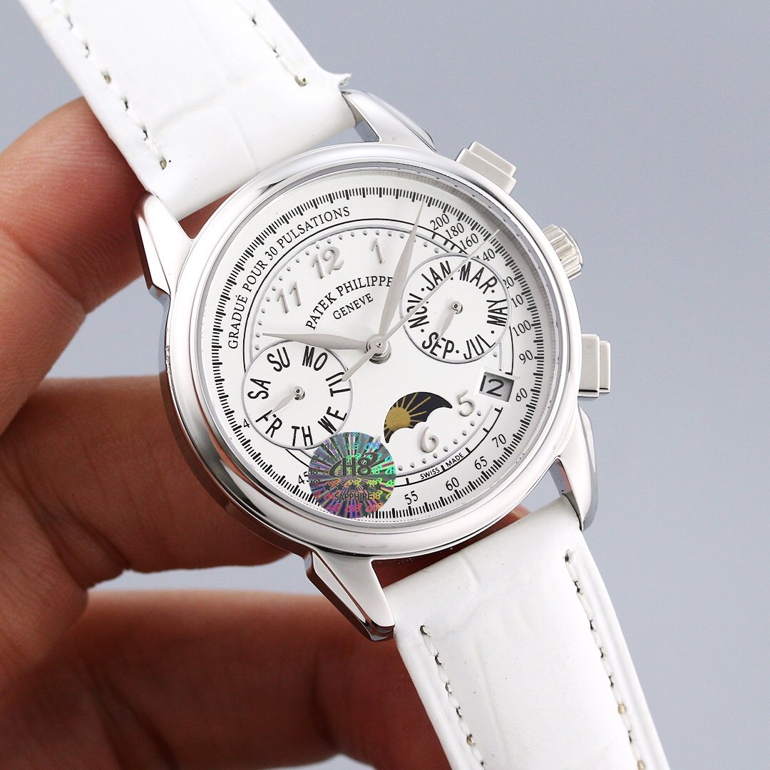 PATEK COMPLICATIONS 7150 ANNUAL CALENDAR MOONPHASE STEEL