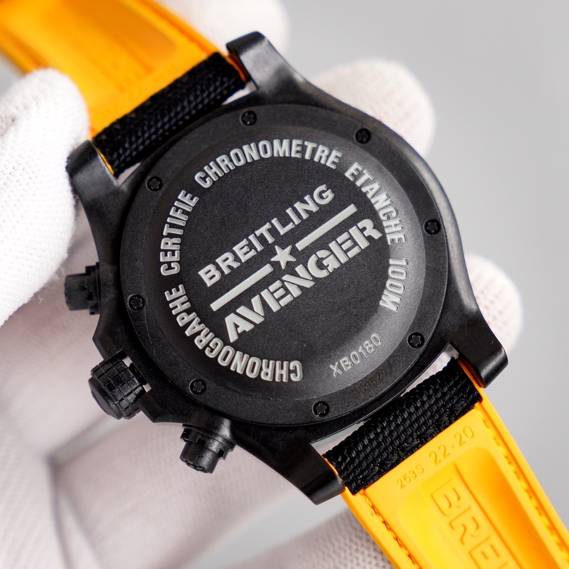 AVENGER HURRICANE 45 CHRONOGRAPH BLACK DIAL