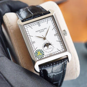 PATEK GODOLO 5112 WHITE GOLD LEATHER