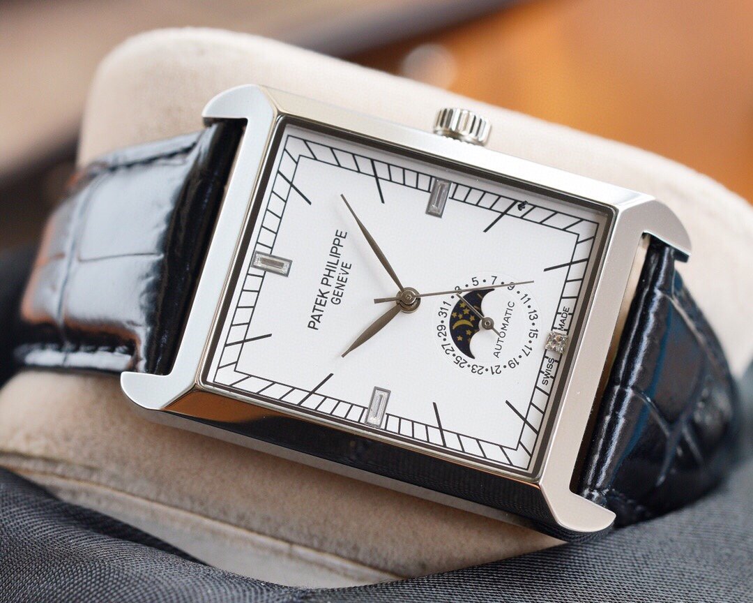 PATEK GODOLO 5112 WHITE GOLD LEATHER