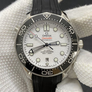SEAMASTER PROFESSIONAL 300 BLACK CERAMIC WHITE DIAL