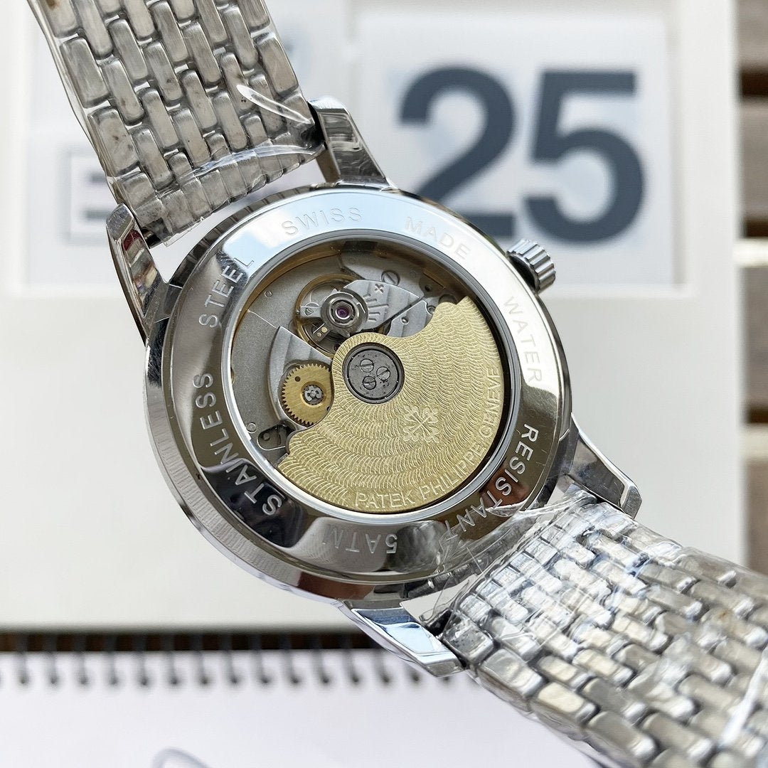 PATEK CALATRAVA STEEL CASE 40MM