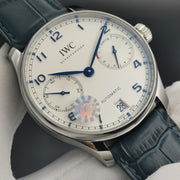 PORTUGUESE 7 DAYS 42MM STEEL CASE WHITE DIAL