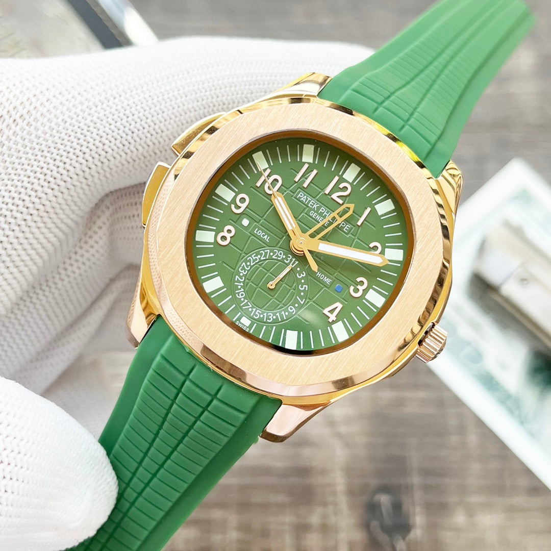 NAUTILUS TRAVELTIME GOLD CASE 42MM