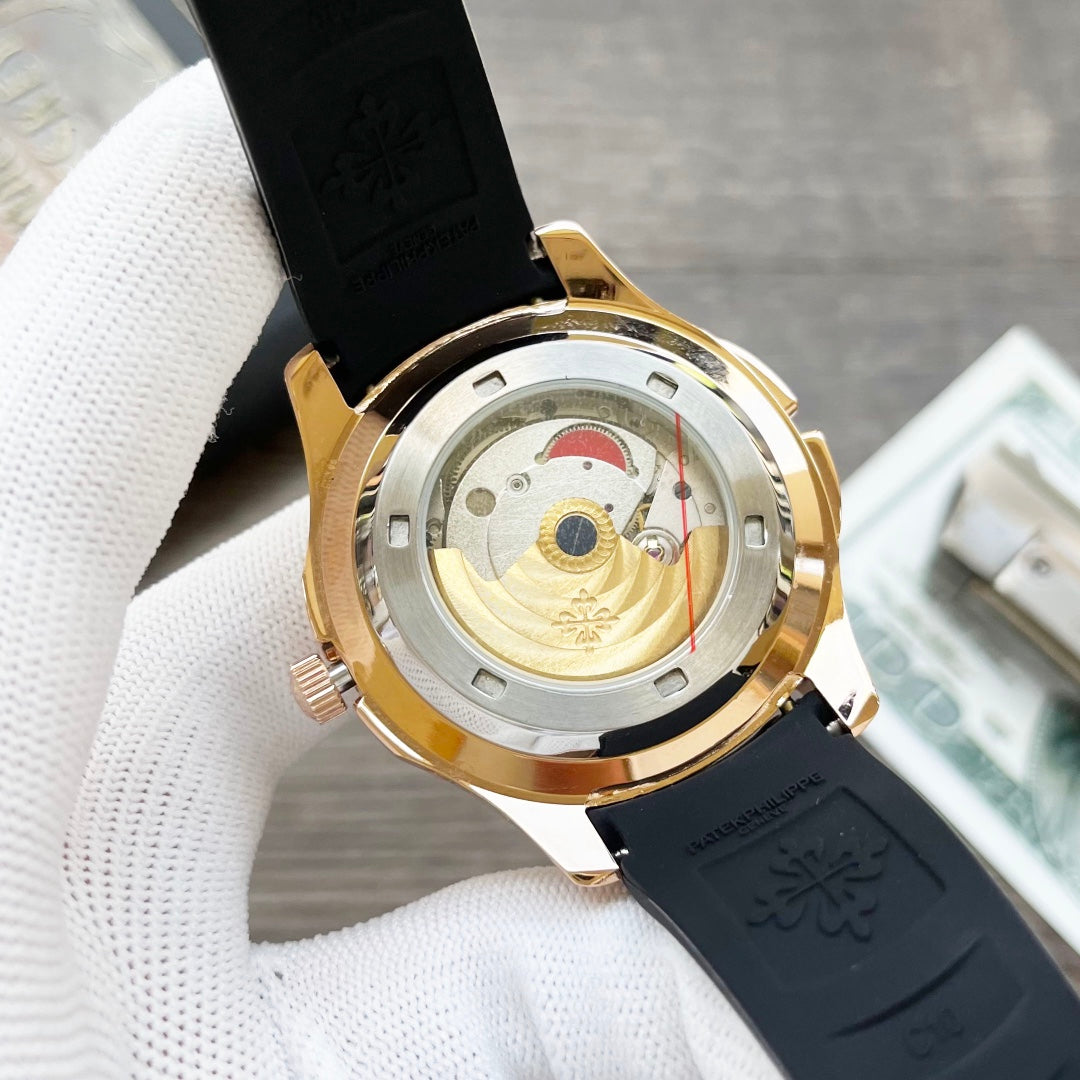 NAUTILUS TRAVELTIME GOLD CASE 42MM
