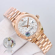 DATEJUST 31 PINK GOLDGREY DIAL