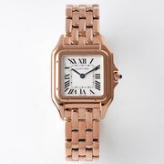 PANTHERE 22MM PINK GOLD WHITE DIAL BEST VERSION