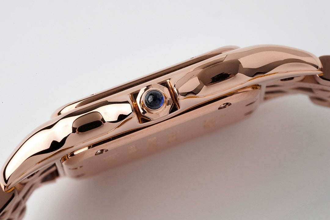 PANTHERE 22MM PINK GOLD WHITE DIAL BEST VERSION