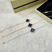 CLOVER 1 MOTIF PIETERSITE BRACELET