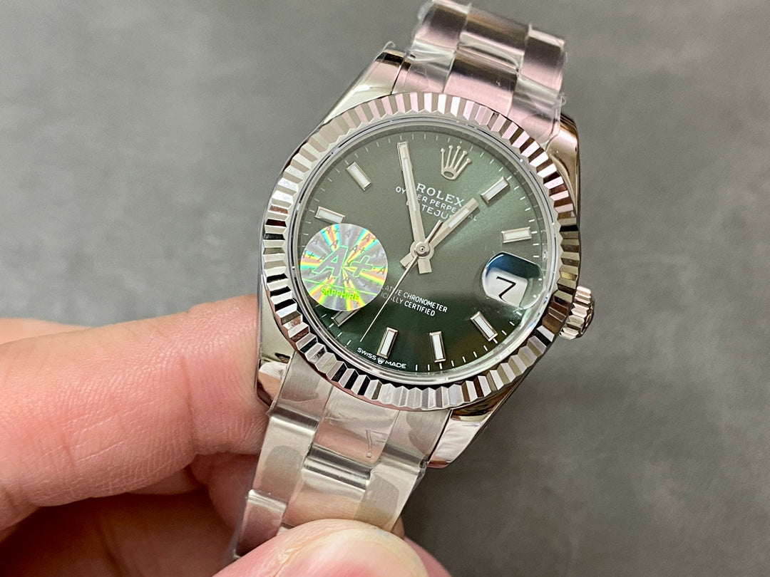 Rolex Datejust 41mm Steel Khaki Dial