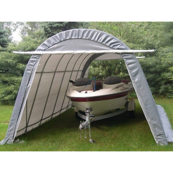 Rhino Shelters Instant Garage Round 14'Wx24'Lx10'W