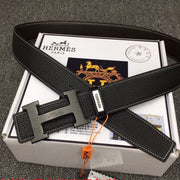 HM Original Belt 38mm Black Cowhide Black Buckle 620252