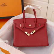 HM BIRKIN BAG 30 CRIMSON TOGO GOLD HARDWARE