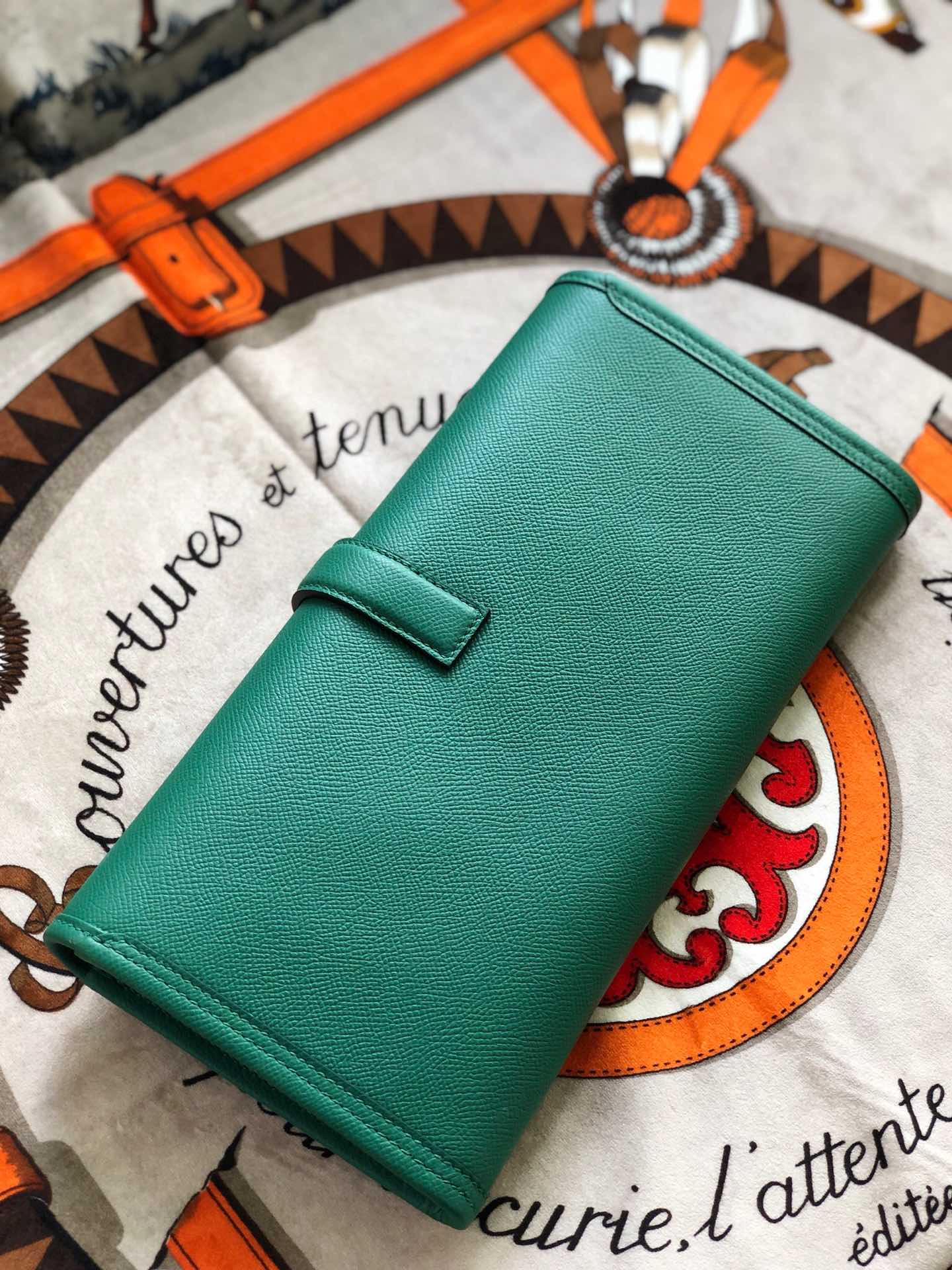 HM Jige 29 Teal Green Epsom 229076