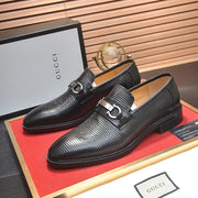 GG Men's Loafer Black Cowhide 562021