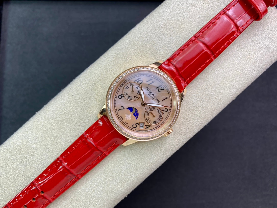 PATEK Complications 36mm Pink Gold Mop Pearl